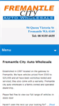 Mobile Screenshot of fremantlecityautos.com.au